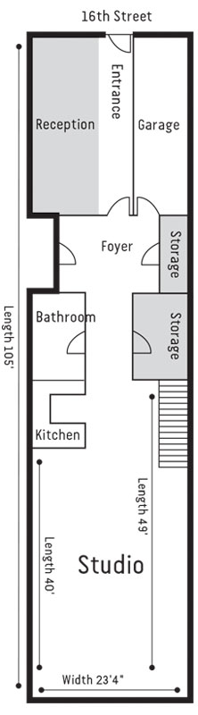 Studio Floorplan